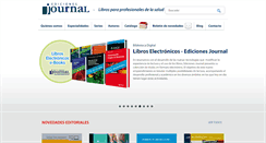 Desktop Screenshot of edicionesjournal.com
